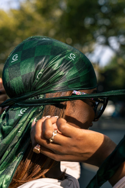 Double-sided Checkered Durag