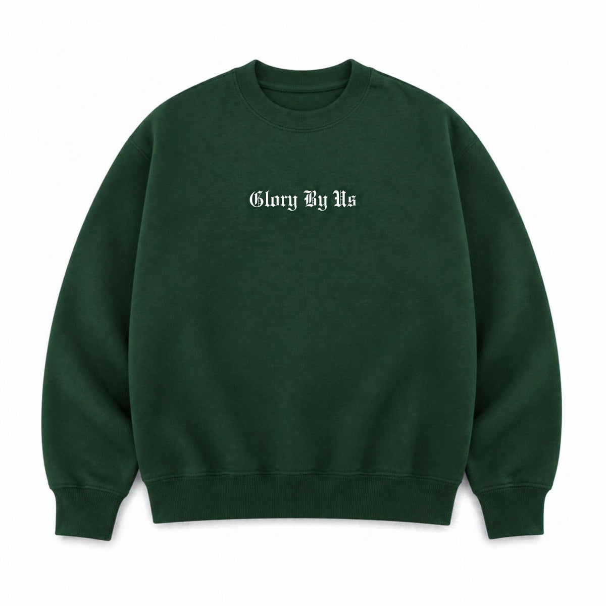 Glory By Us Crewneck front