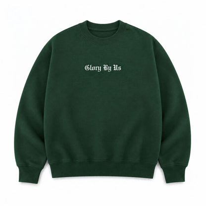 Glory By Us Crewneck front