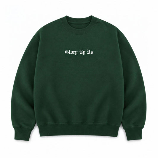 Glory By Us Crewneck front